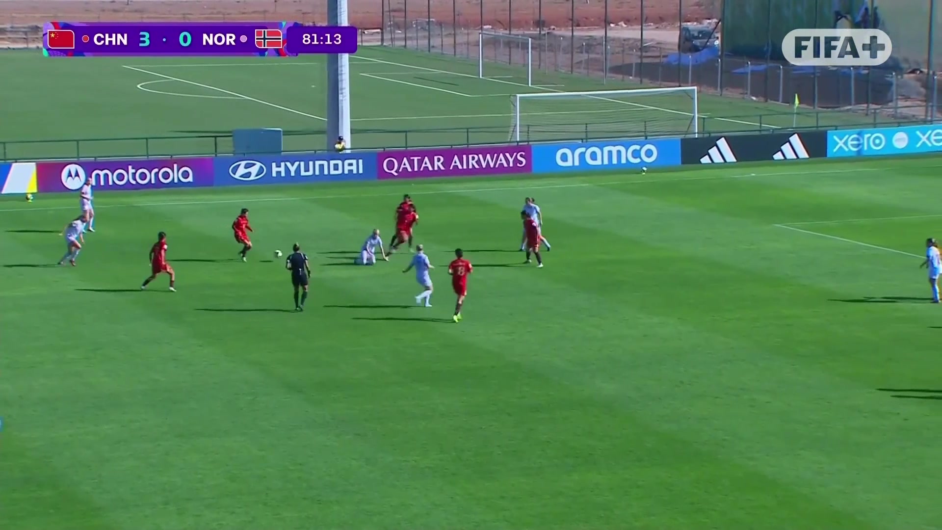 太强了️方珍珠单刀破门U17中国女足4-0领先挪威 太强了️方珍珠单刀破门U17中国女足4-0领先挪威